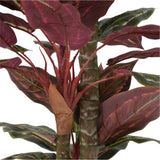 Artificial Hanging Plants: Artificial Wide Leaf Cordyline Plant 90cm