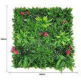 Wellness Accessories: Flowering Lilac Vertical Garden / Green Wall UV Resistant Sample