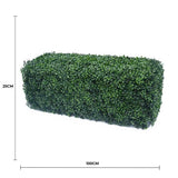 Caravan Accessories: Portable Boxwood Hedge UV Resistant 25cm High 100cm Long