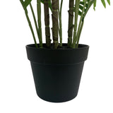 Canopies & Gazebos: Premium Artificial Potted Multi-trunk Fan Palm 180cm
