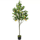 Artificial Potted Plants: Artificial Lemon Tree (Potted) with Lemons 150cm