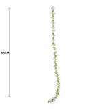 Artificial Hanging Plants: Artificial Hanging English Ivy Garland UV Resistant 200cm