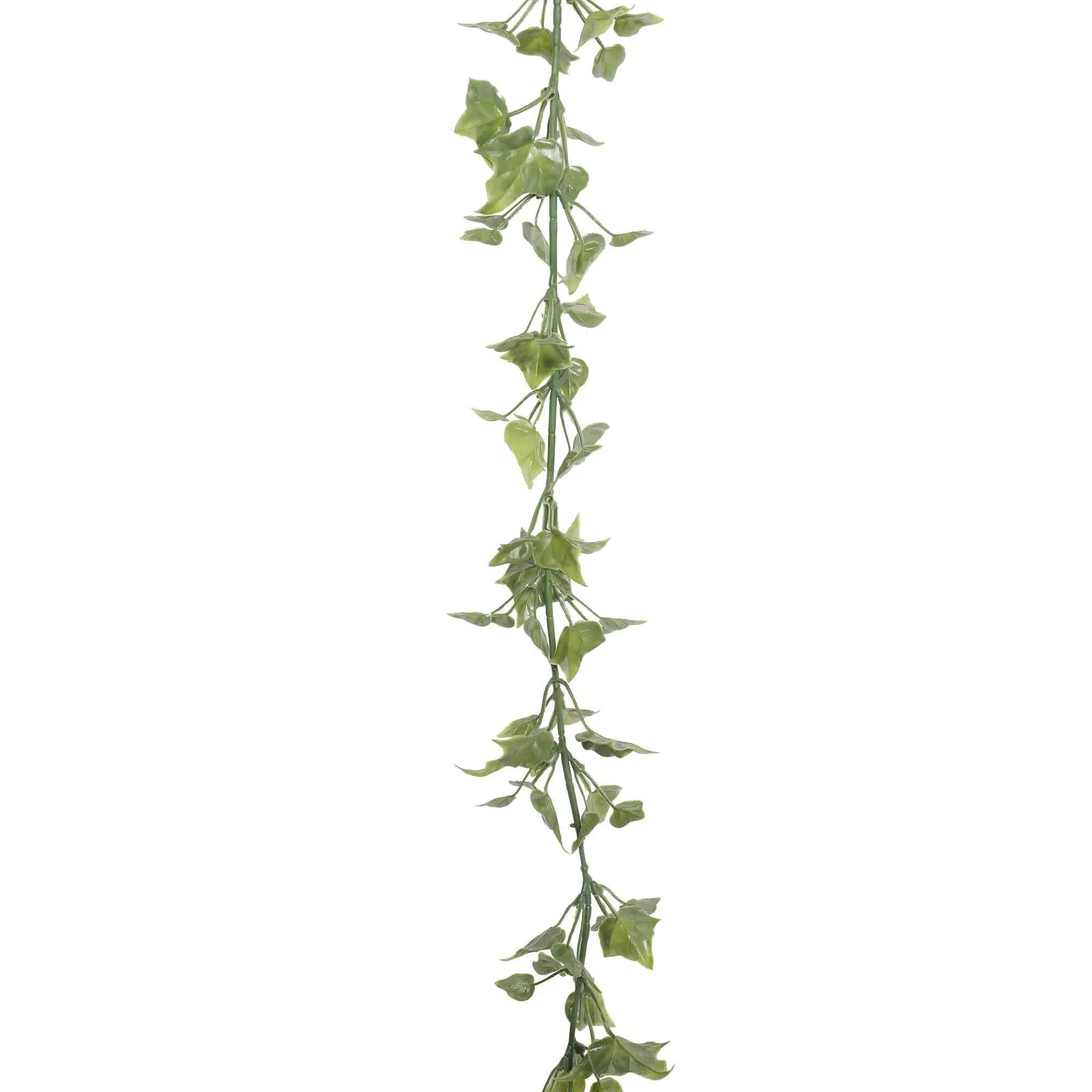 Artificial Hanging Plants: Artificial Hanging English Ivy Garland UV Resistant 200cm