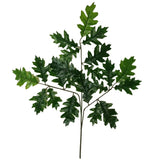 Blankets & Throws: Artificial Oak Leaves (Faux Plant Leaves) 63cm