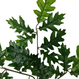 Blankets & Throws: Artificial Oak Leaves (Faux Plant Leaves) 63cm
