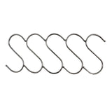 Kitchen & Bathroom DIY: Stainless Steel Hanging S Hooks 12cm X 6cm 25 Pieces