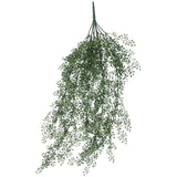 Artificial Hanging Plants: Artificial Hanging Jade Leaf Vine UV Resistant 90cm
