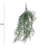 Artificial Hanging Plants: Artificial Hanging Jade Leaf Vine UV Resistant 90cm