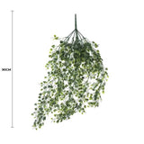 Artificial Hanging Plants: Artificial Hanging Plant (Heart Leaf) UV Resistant 90cm