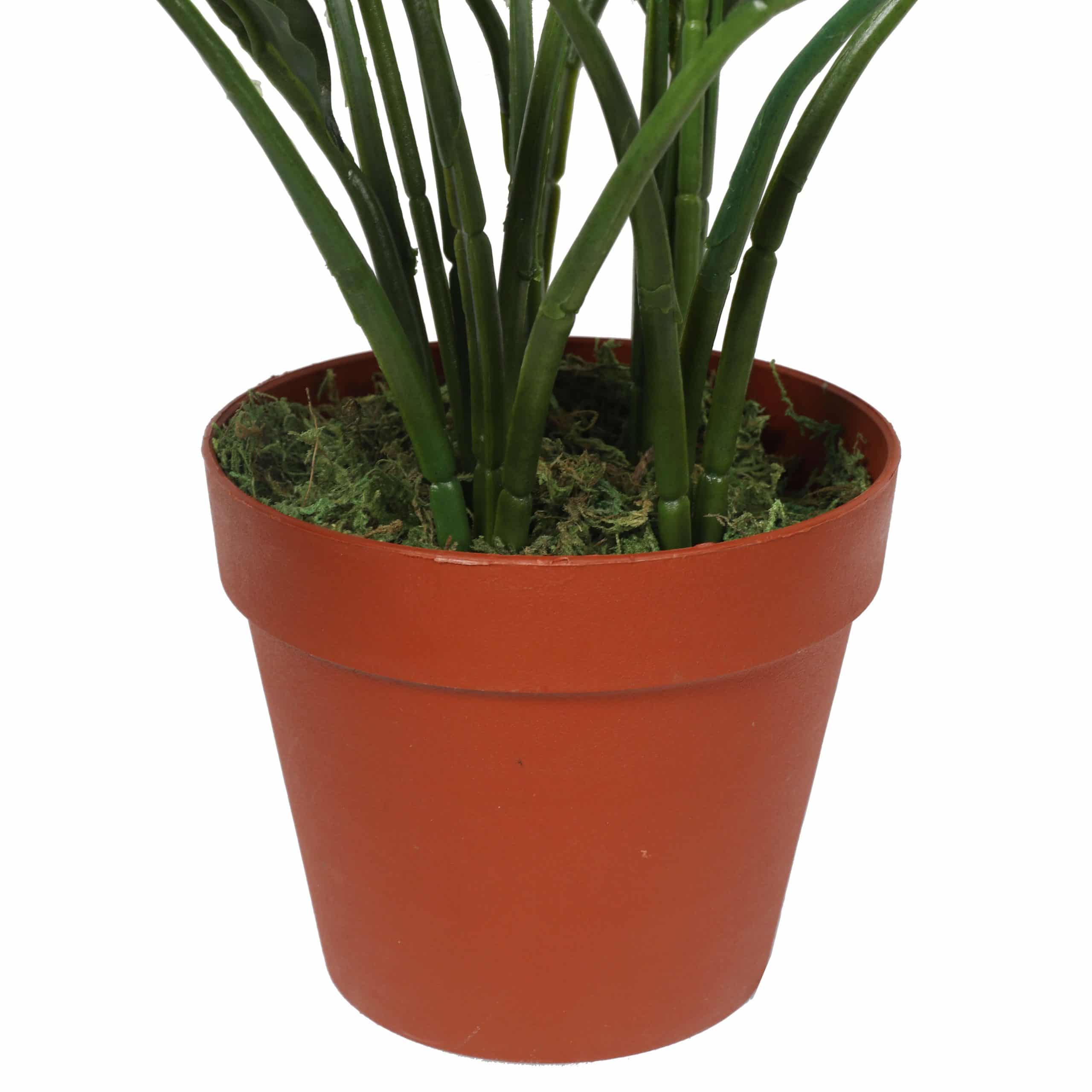 Wellness Accessories: Artificial Spathiphyllum Peace Lily Plant with White Flowers 60cm