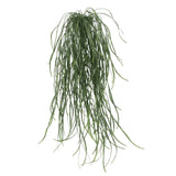 Artificial Hanging Plants: Artificial Hanging Potted Plant (Willow Leaf) 66cm UV Resistant