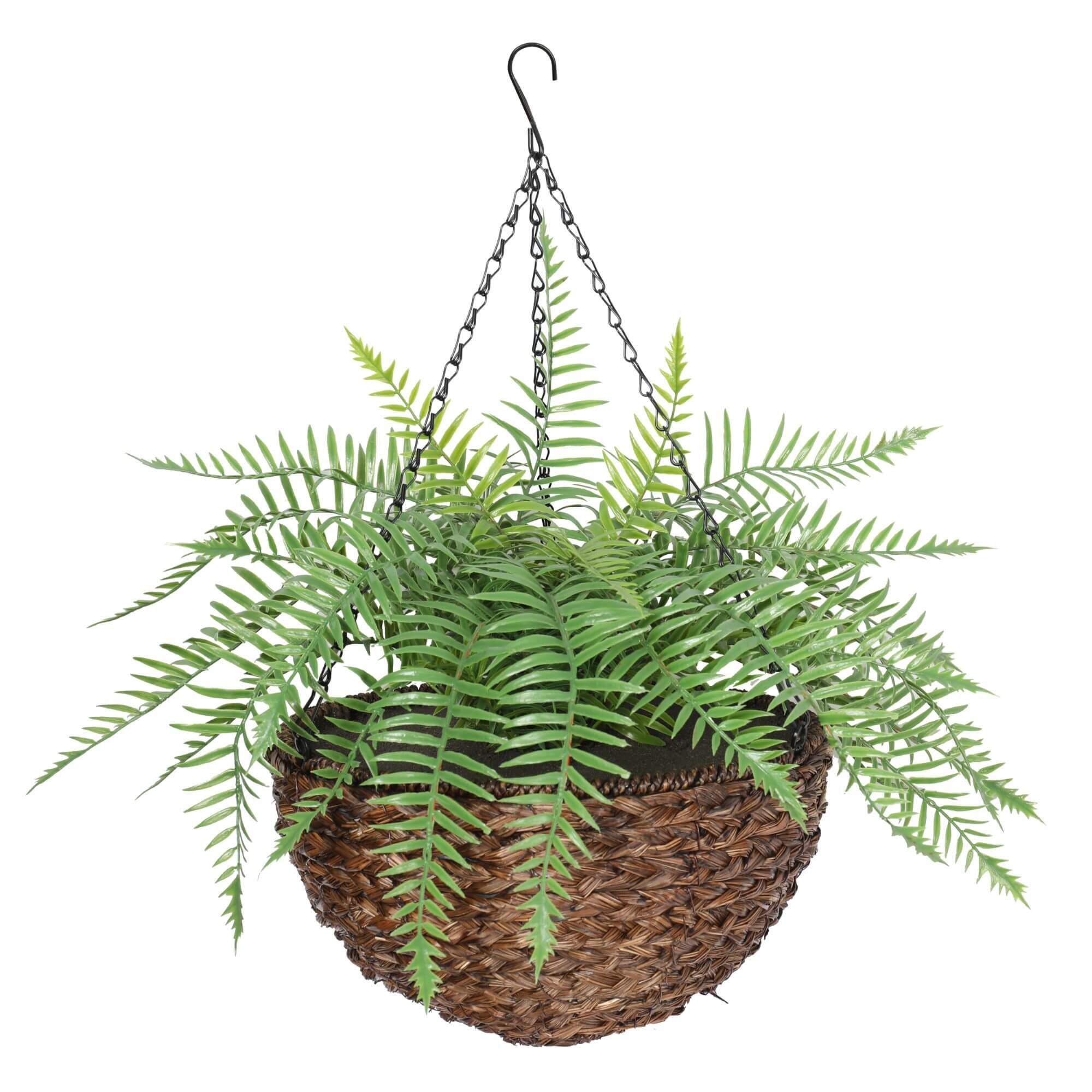 Large Artificial Hanging Basket (Fern Hanging Basket) UV Resistant