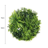 Party Supplies: Two 50cm and One 75cm Flowering White Disc Bundle