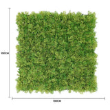 Caravan Accessories: Nearly Natural Two-tone Moss Panel UV Resistant 100cm x 100cm (Back Order Only)