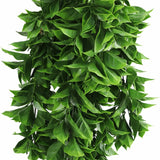 Artificial Dense Hanging Flowering Pothos Bush Vivid Green UV Resistant and Fire Rated 27cm x 72cm