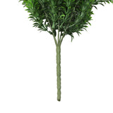 Artificial Hanging Willow Leaf Garland Bush UV Resistant and Fire Rated 18cm x 76cm