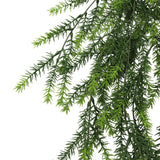 Artificial Hanging Cedar Vine Garland Bush UV Resistant and Fire Rated 20cm x 76cm