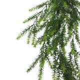 Artificial Hanging Cedar Vine Garland Bush UV Resistant and Fire Rated 20cm x 76cm