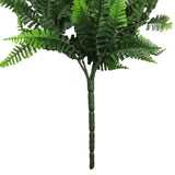 Artificial Hanging Plants: Artificial Hanging Fern Garland Bush UV Resistant and Fire Rated 18cm x 76cm