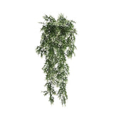 Artificial Hanging Plants: Artificial Hanging Star Jasmine Vine UV Resistant and Fire Rated 20cm x 76cm