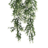 Artificial Hanging Plants: Artificial Hanging Star Jasmine Vine UV Resistant and Fire Rated 20cm x 76cm