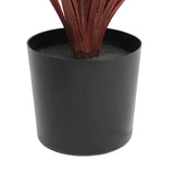 Artificial Trees: Burgundy Potted Artificial Long Grass (Yucca Grass) 75cm UV Resistant