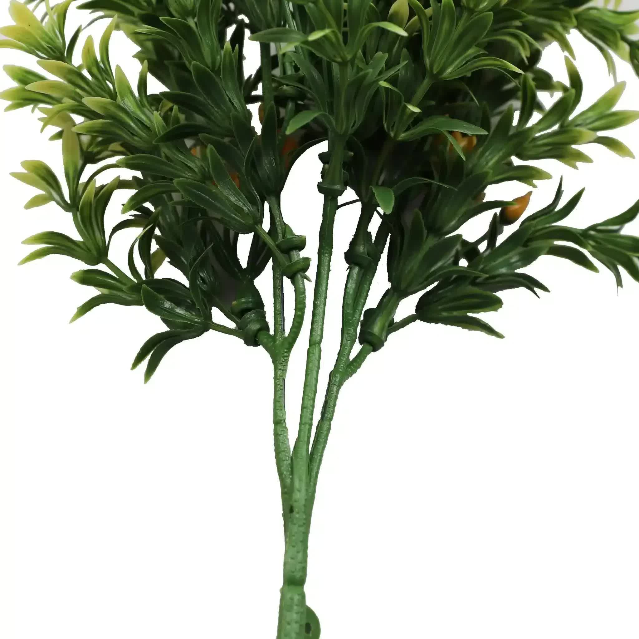 Mannequins: Artificial Dwarf Japanese Golden Yew UV Resistant 27cm