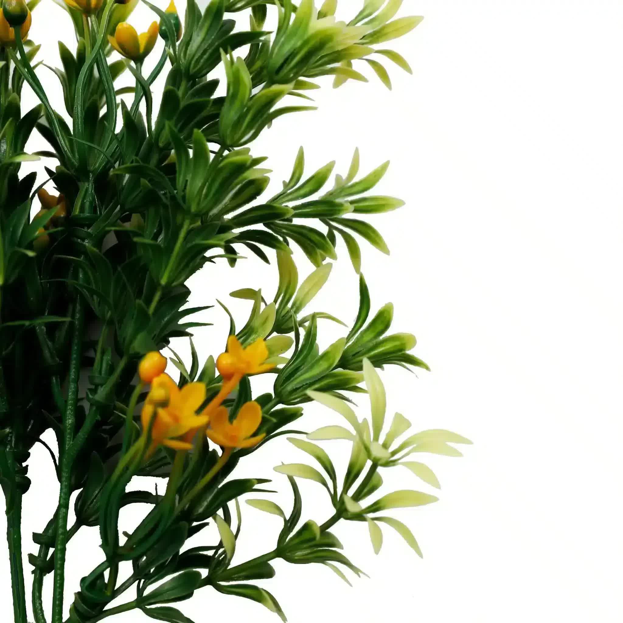 Mannequins: Artificial Dwarf Japanese Golden Yew UV Resistant 27cm
