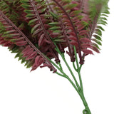 Artificial Trees: Artificial Royal Purple Fern Stem UV Resistant 33cm