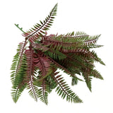 Artificial Trees: Artificial Royal Purple Fern Stem UV Resistant 33cm