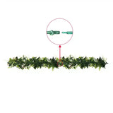 Artificial Hanging Plants: Artificial Extendable Hanging Flowering Cedar Vine UV Resistant 55cm