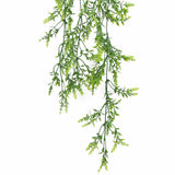 Artificial Hanging Plants: Artificial Dense Hanging Evergreen Plant (two-tone) UV Resistant 130cm