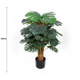 Artificial Trees: Premium Artificial Monstera Deliciosa Tree 100cm
