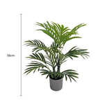 Artificial Trees: Premium Artificial Potted Premium Mini Palm Tree 55cm