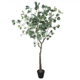 Artificial Trees: Artificial Eucalyptus Tree (Red Box Eucalyptus Polyanthemos) 150cm