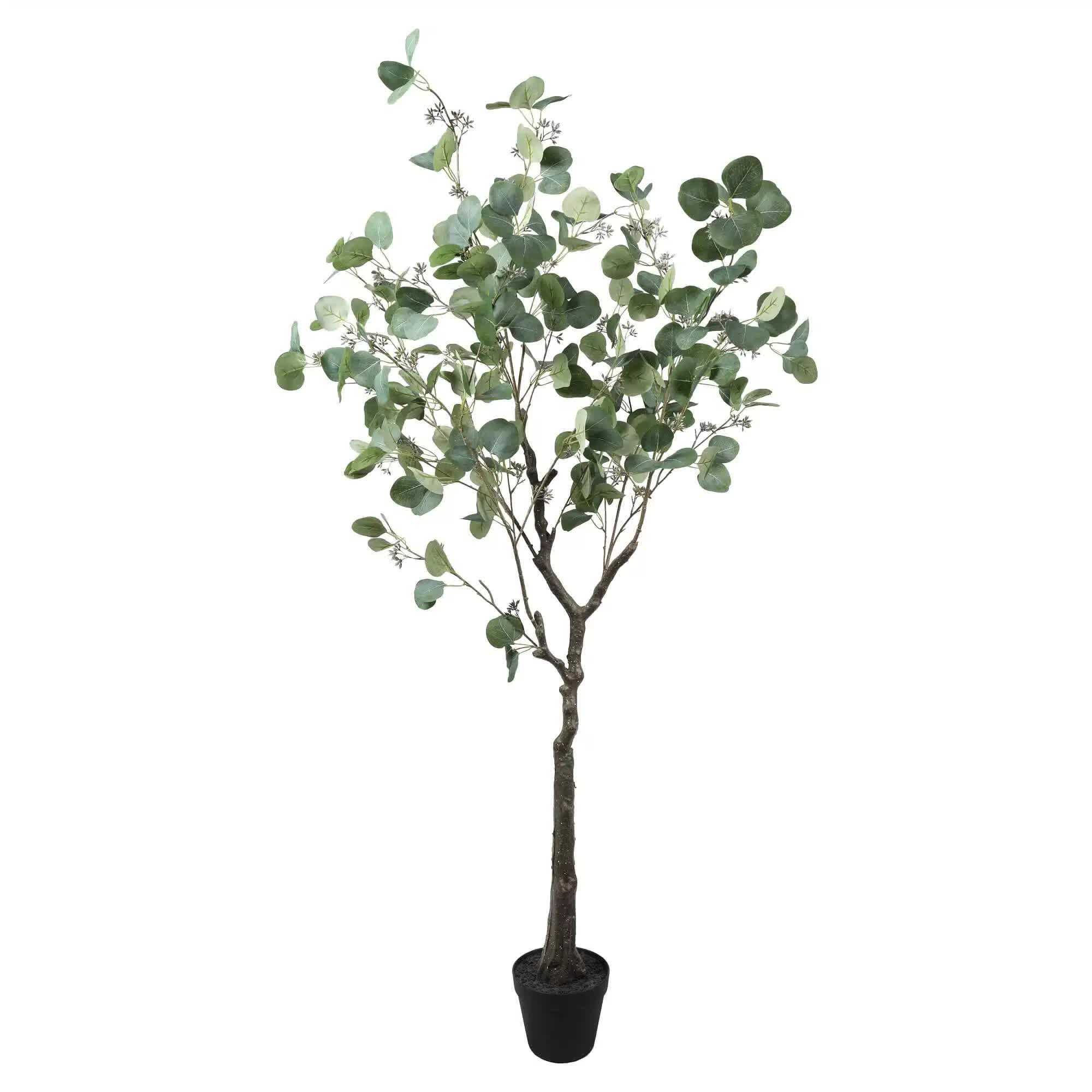 Artificial Trees: Artificial Eucalyptus Tree (Red Box Eucalyptus Polyanthemos) 150cm