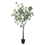 Artificial Trees: Artificial Eucalyptus Tree (Red Box Eucalyptus Polyanthemos) 150cm