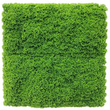 Artificial Hanging Plants: Fresh Natural Green Artificial Moss / Green Wall UV Resistant 1m x 1m