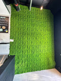 Artificial Hanging Plants: Fresh Natural Green Artificial Moss / Green Wall UV Resistant 1m x 1m