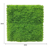 Artificial Hanging Plants: Fresh Natural Green Artificial Moss / Green Wall UV Resistant Sample