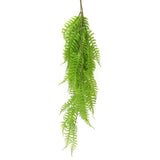 Artificial Hanging Plants: Hanging Fresh Green Boston Fern UV Resistant 80cm