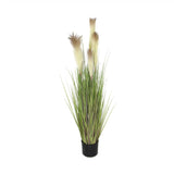 Wellness Accessories: Potted Flowering Artificial Foxtail Plant 110cm