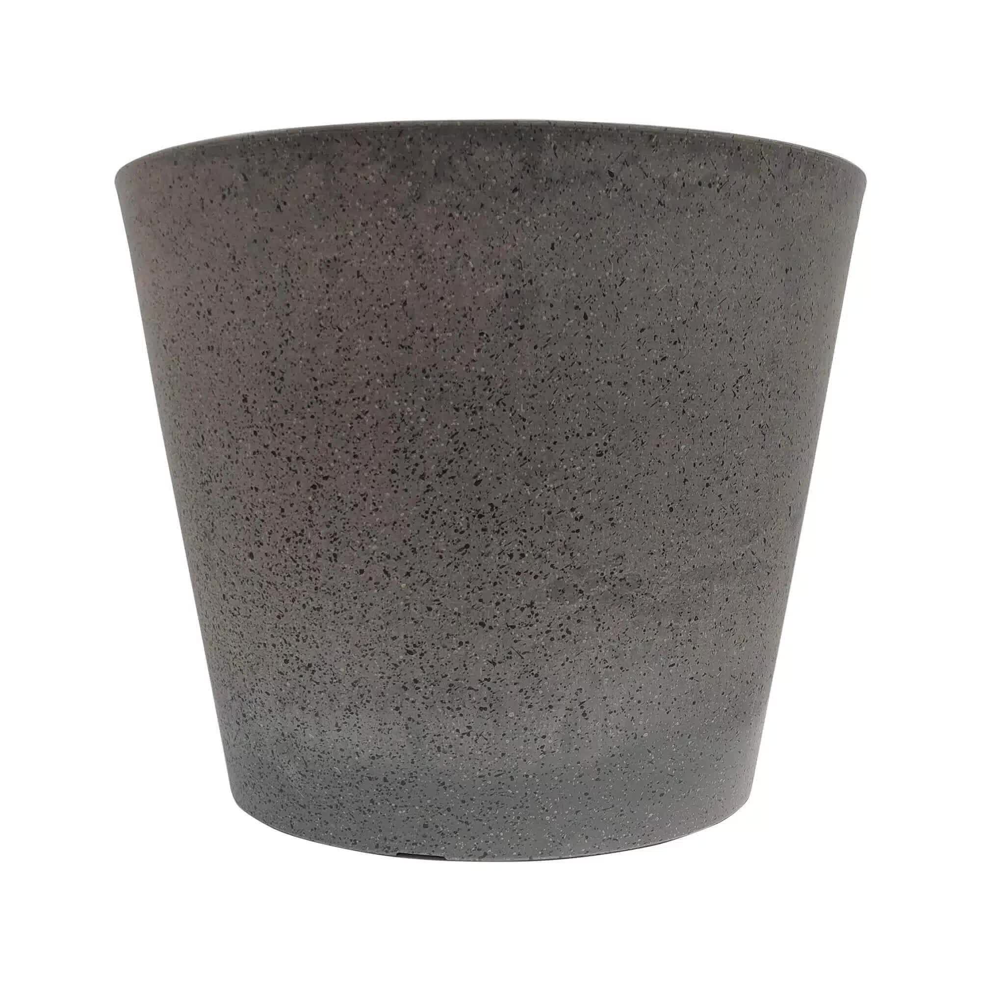 Outdoor Play Equipment: Imitation Stone Grey Pot 40cm