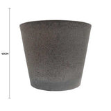 Outdoor Play Equipment: Imitation Stone Grey Pot 40cm