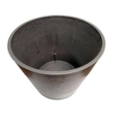 Outdoor Play Equipment: Imitation Stone Grey Pot 40cm