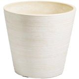 Other Wedding Decorations: Cream and White Engraved Pot 14cm
