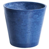 Outdoor Play Equipment: Glossy Blue Garden Pot 25cm