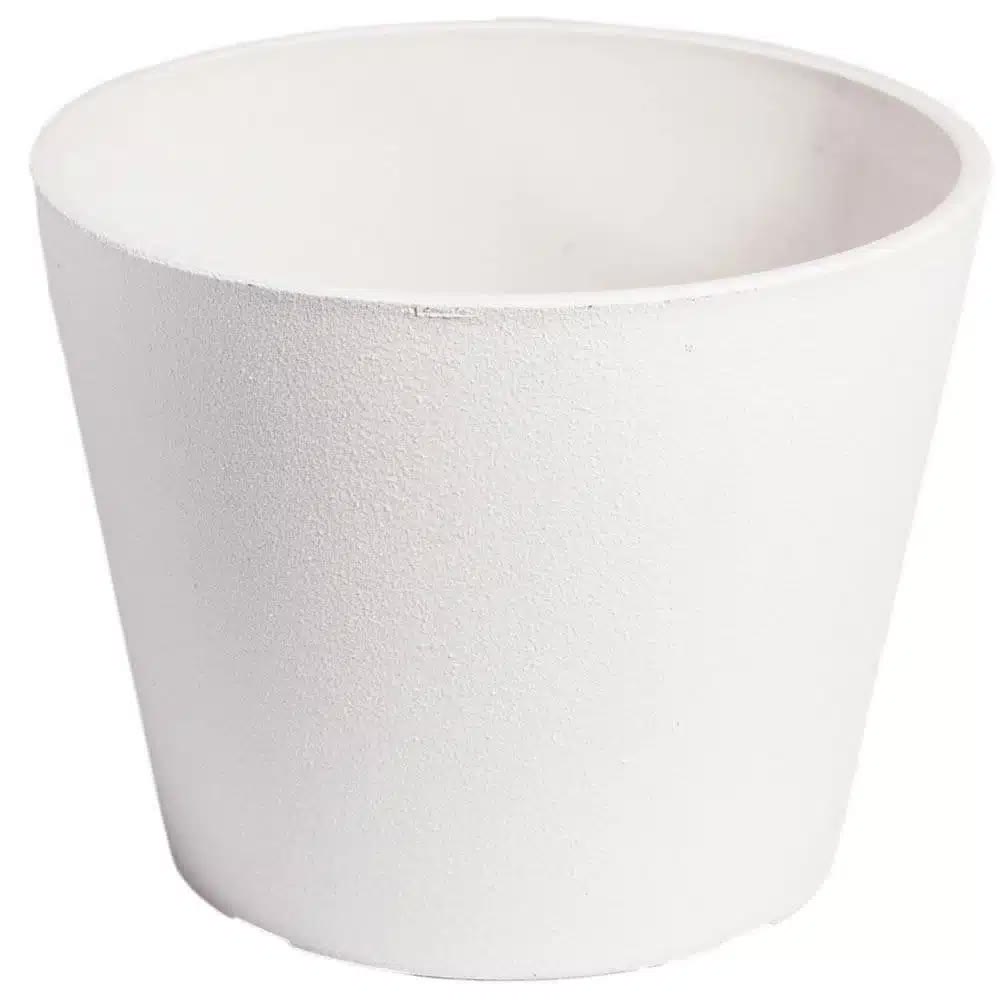 Pots, Planters & Accessories: Rendered White Planter Pot 25cm