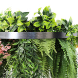 Audio Accessories: Silver Artificial Hanging Green Wall Disc 60cm UV Resistant