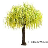 Garden Ornaments: Tall Artificial Wisteria Tree 400cm (Made to Order)